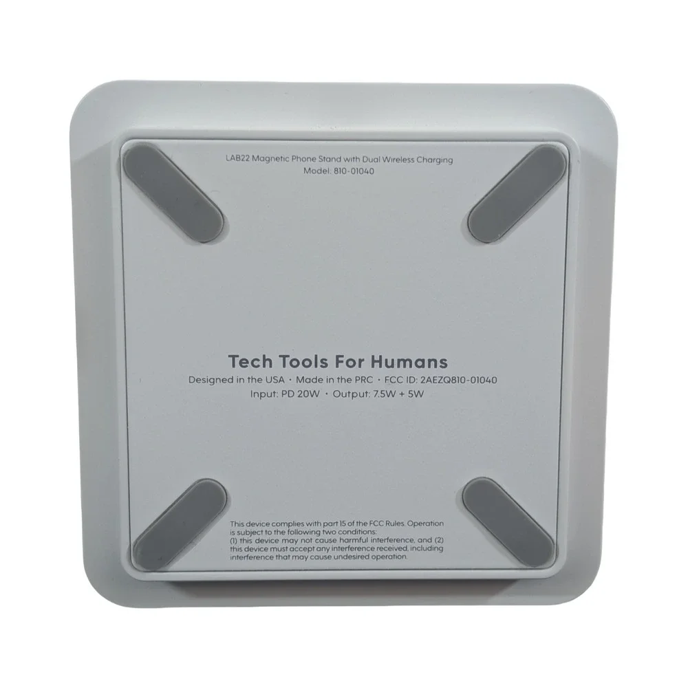 G8U‎ MagSafe Magnetic Phone Stand Dual Wireless Charger AirPods 7.5W 5W Used